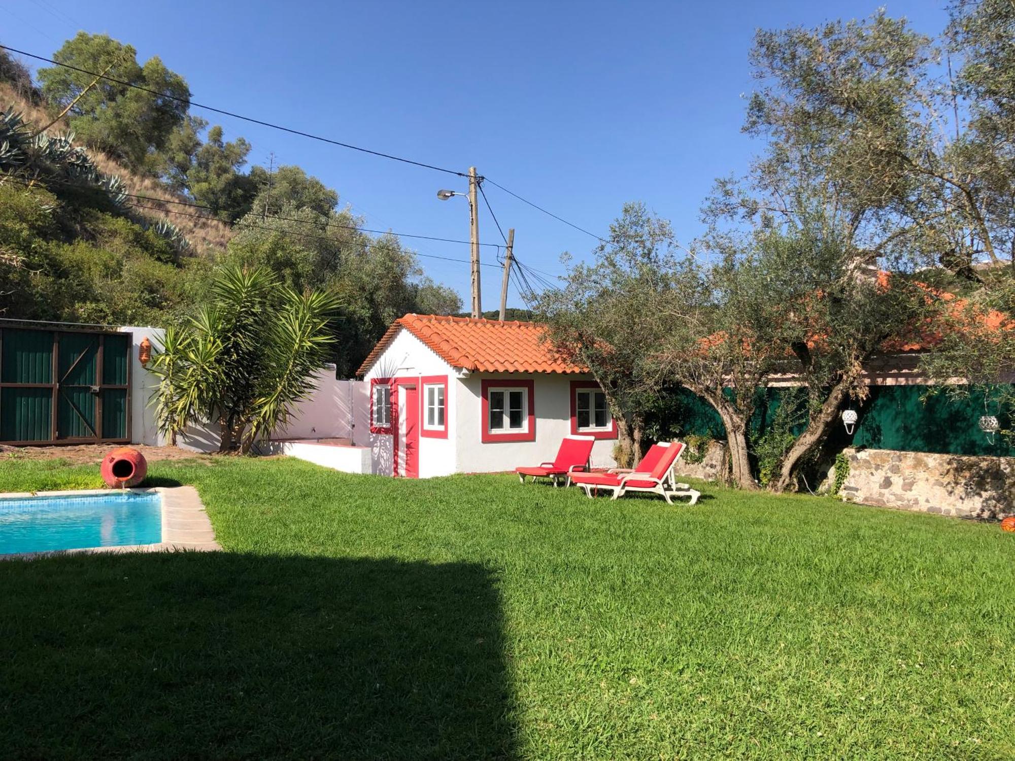 Вилла Lisbon Cozy House W/Garden And Pool Valejas Экстерьер фото